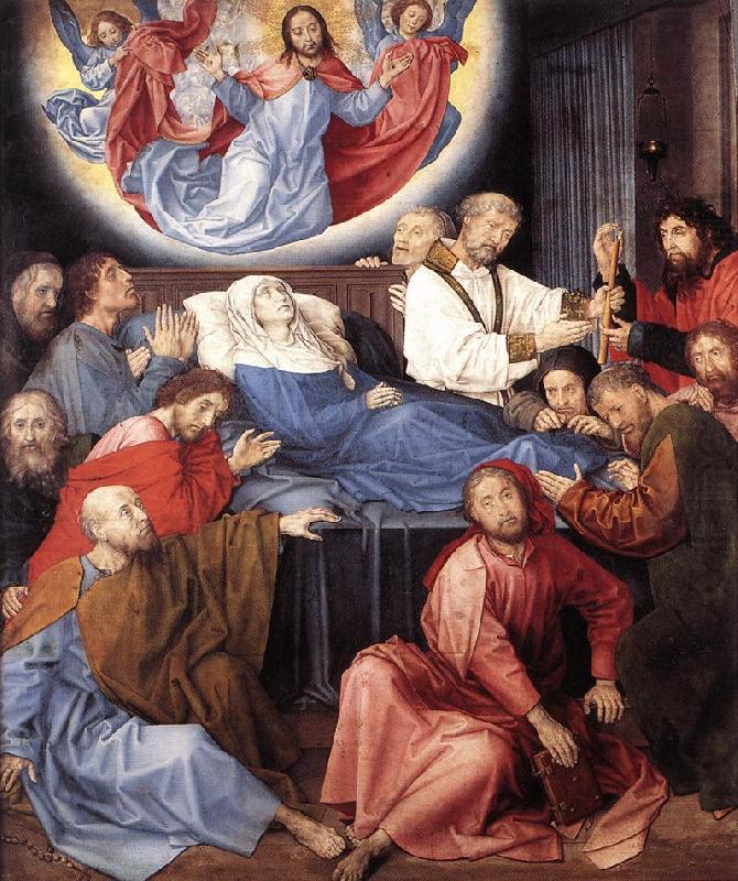 GOES, Hugo van der The Death of the Virgin china oil painting image